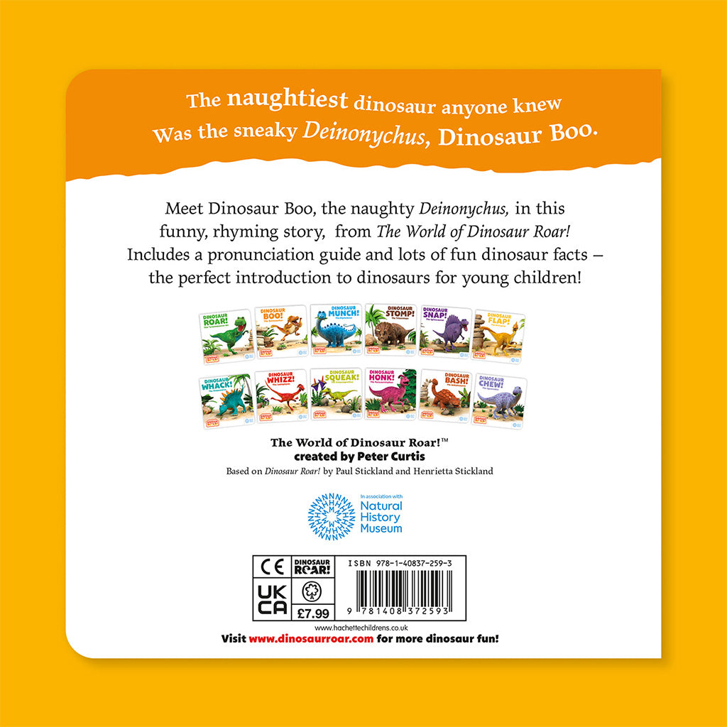 Dinosaur BOO! The Deinonychus