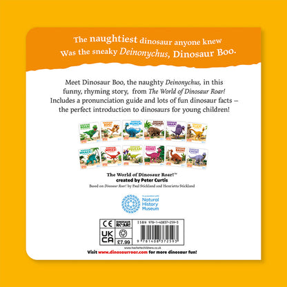 Dinosaur BOO! The Deinonychus