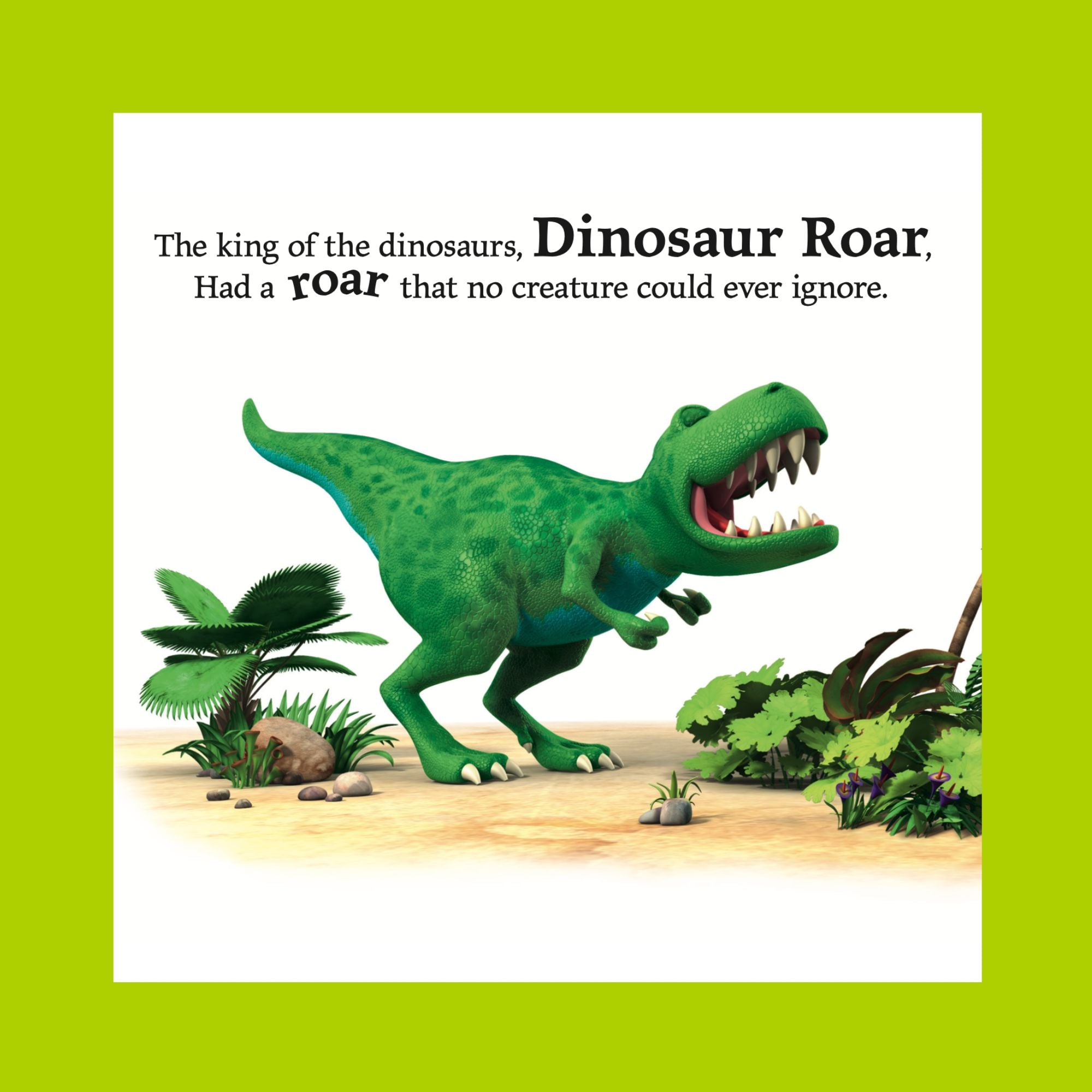 DINOSAUR ROAR! The Tyrannosaurus Rex | Rhyming Story Book