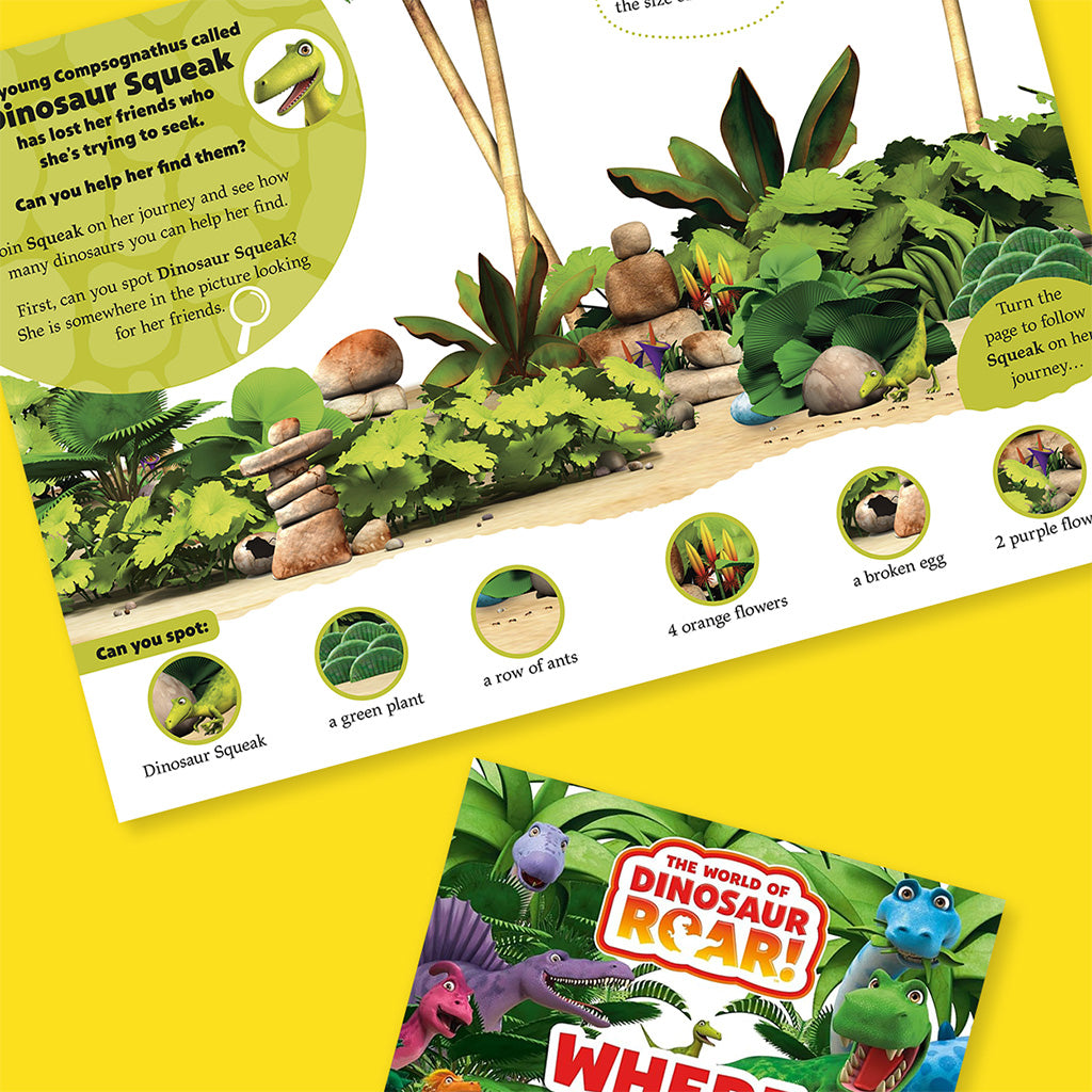 Where Are All The Dinosaurs? A Search and Find Book